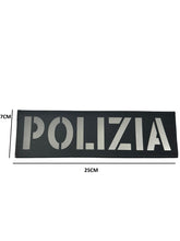 Patch Polizia Catarifrangente Grande